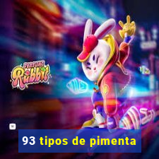 93 tipos de pimenta