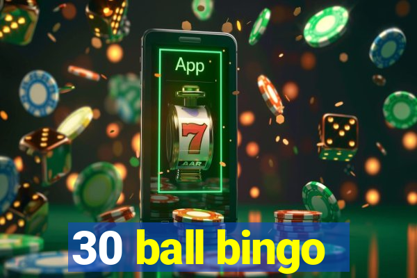 30 ball bingo