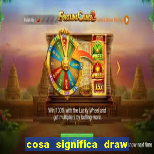 cosa significa draw no bet