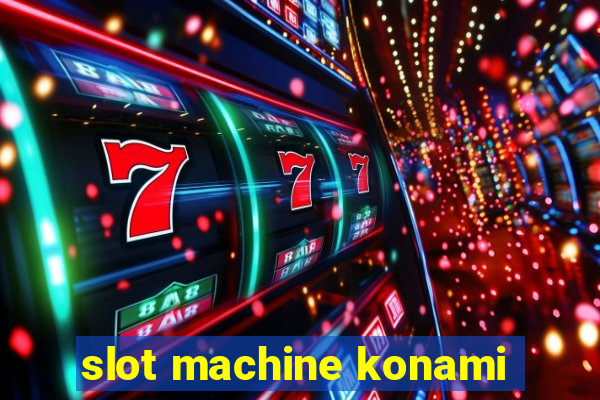 slot machine konami