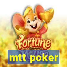 mtt poker