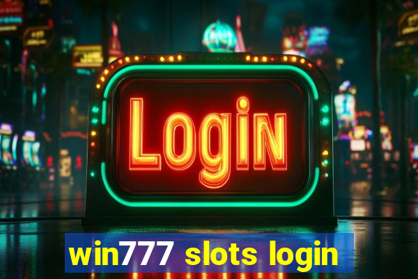 win777 slots login