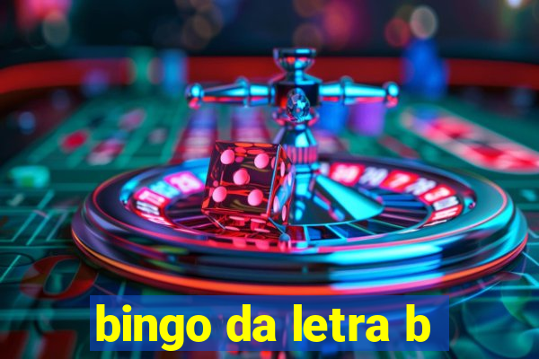 bingo da letra b