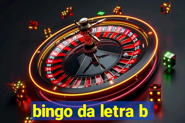 bingo da letra b