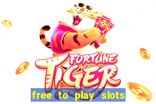 free to play slots online no download