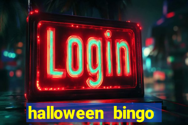 halloween bingo card maker