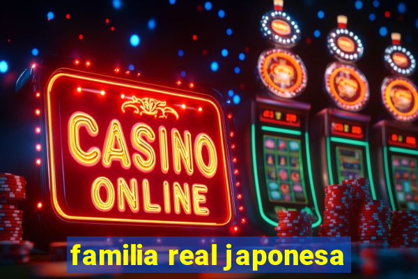 familia real japonesa