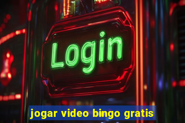 jogar video bingo gratis