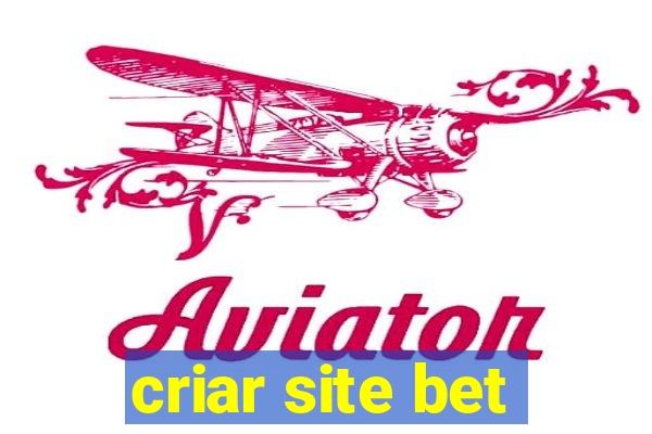 criar site bet