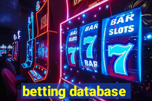 betting database