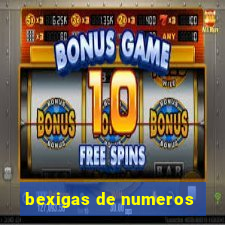 bexigas de numeros