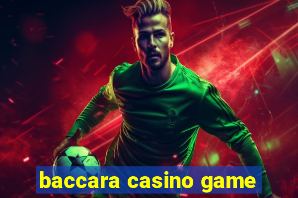 baccara casino game