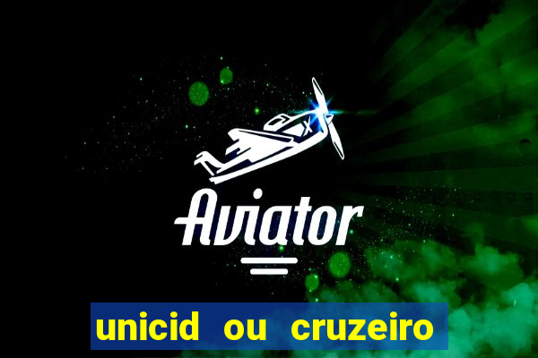 unicid ou cruzeiro do sul