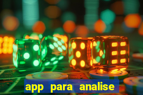 app para analise de jogos de futebol