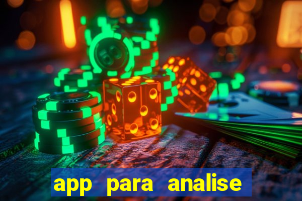 app para analise de jogos de futebol