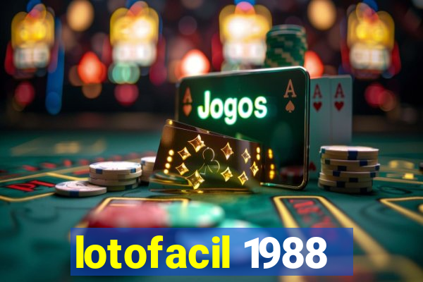 lotofacil 1988