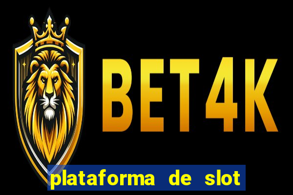 plataforma de slot pagando no cadastro