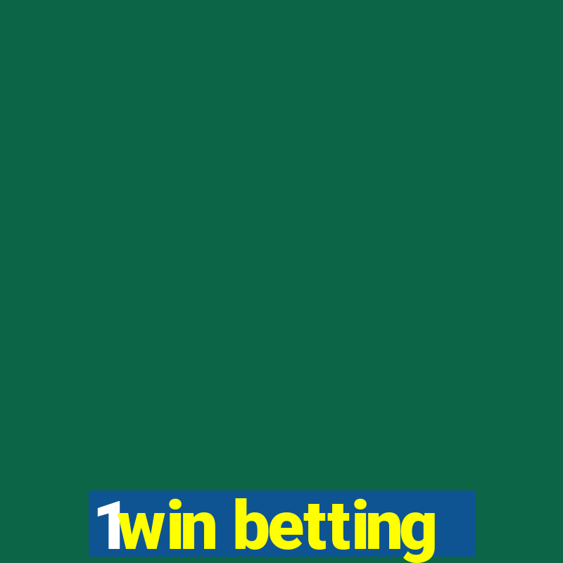 1win betting