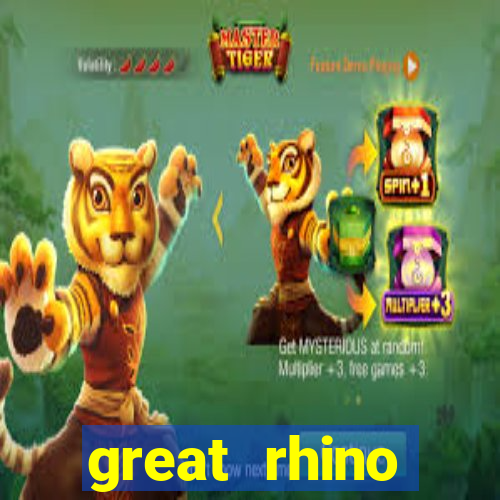 great rhino megaways slot