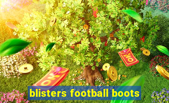 blisters football boots