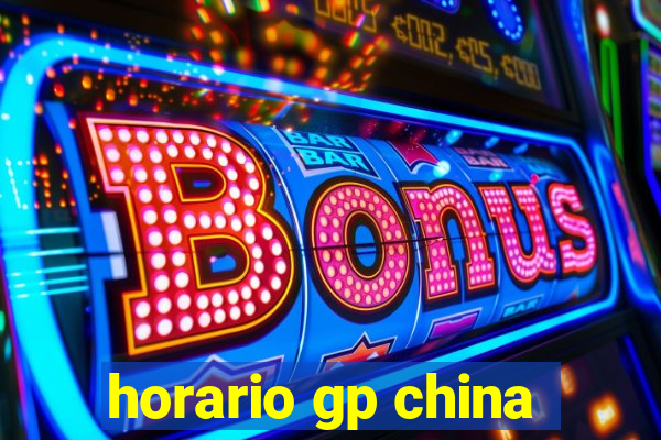 horario gp china