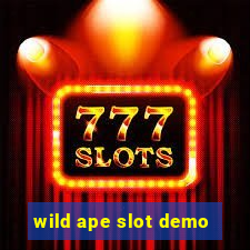 wild ape slot demo