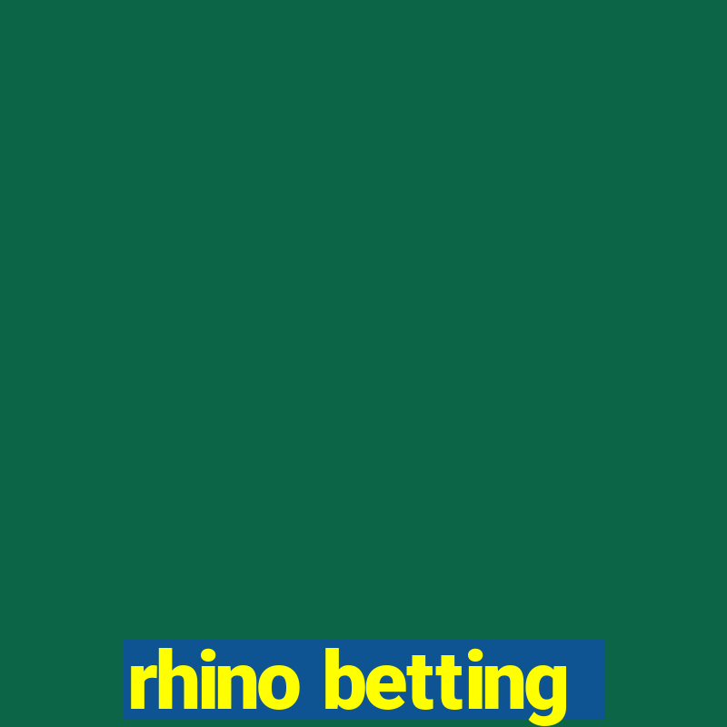 rhino betting