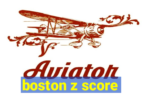 boston z score