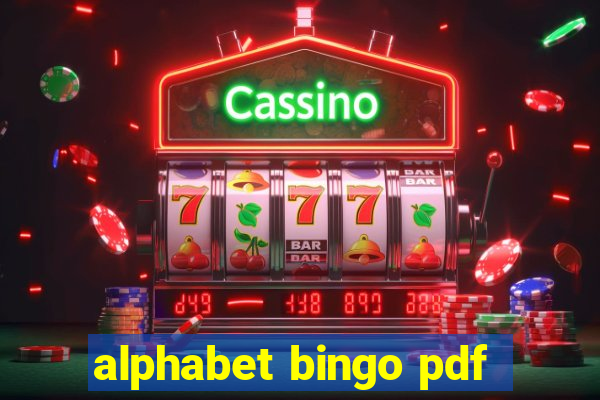 alphabet bingo pdf