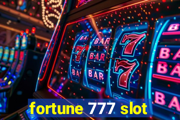 fortune 777 slot