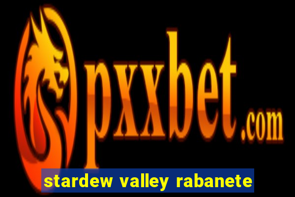 stardew valley rabanete