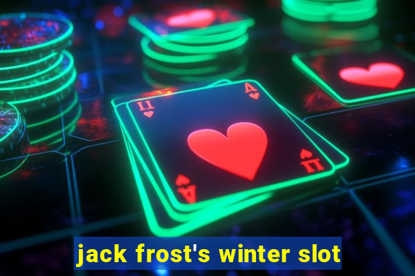 jack frost's winter slot