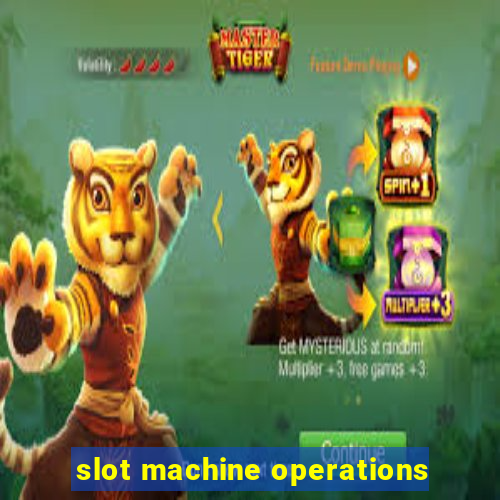 slot machine operations