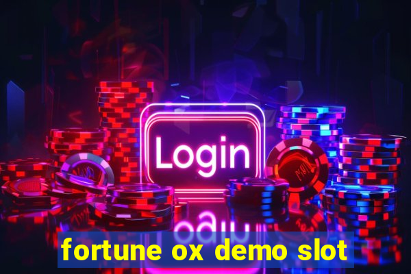 fortune ox demo slot