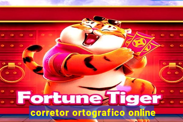 corretor ortografico online