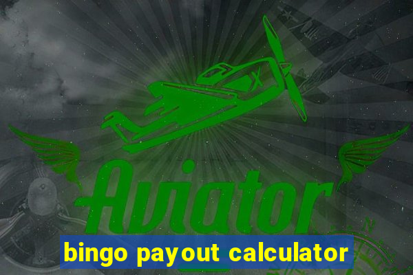 bingo payout calculator