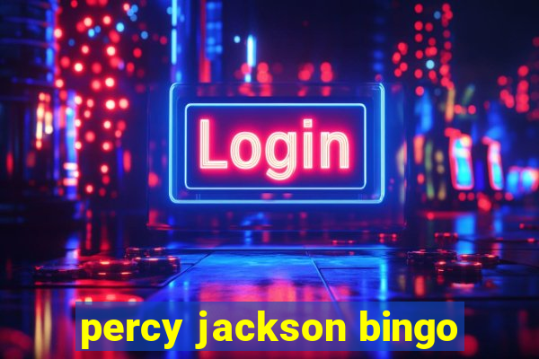 percy jackson bingo