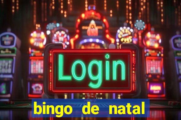 bingo de natal para imprimir gratis