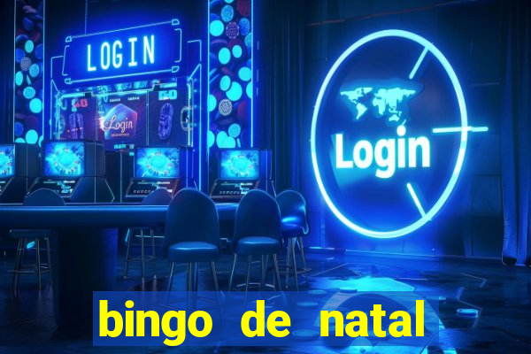 bingo de natal para imprimir gratis