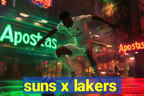 suns x lakers