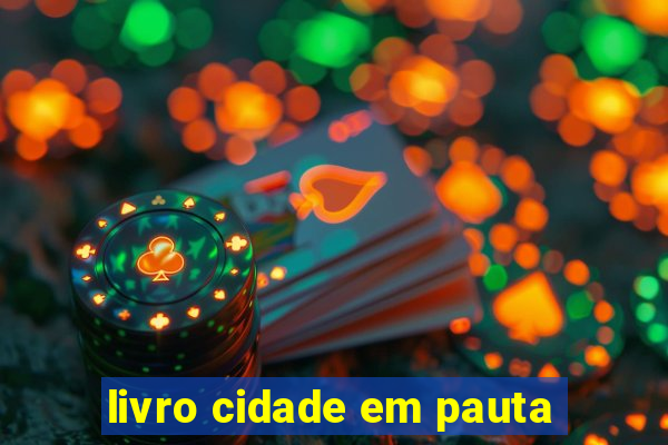 livro cidade em pauta