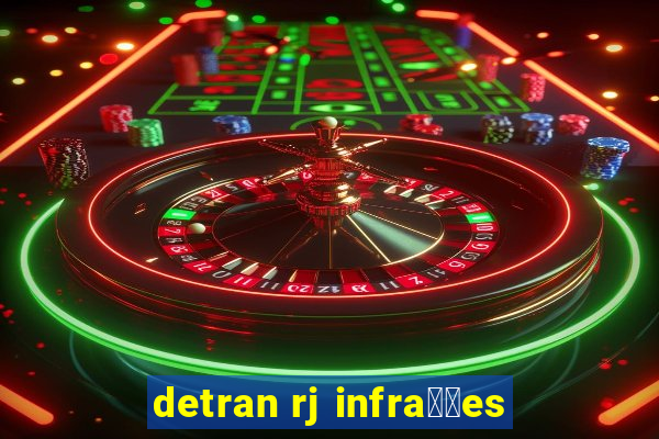 detran rj infra莽玫es