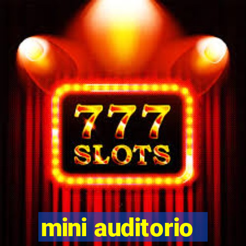 mini auditorio