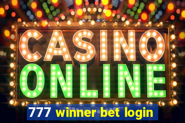 777 winner bet login