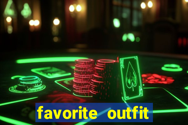 favorite outfit kinks bingo