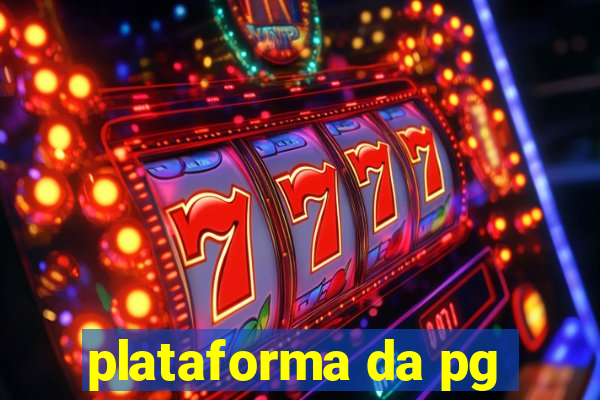 plataforma da pg