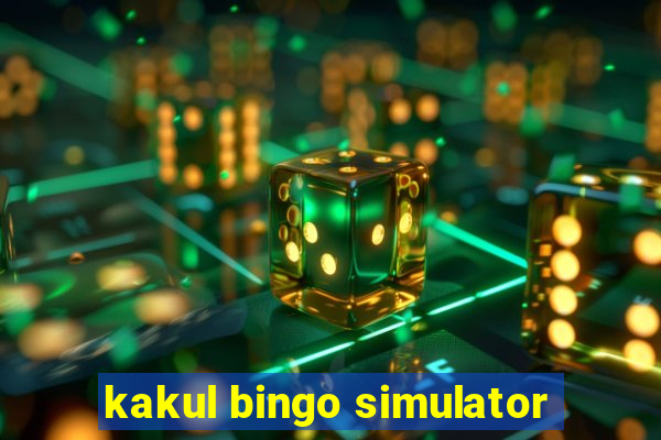 kakul bingo simulator