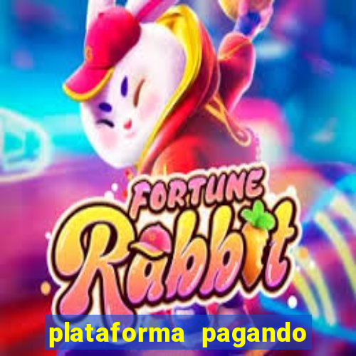 plataforma pagando muito fortune tiger