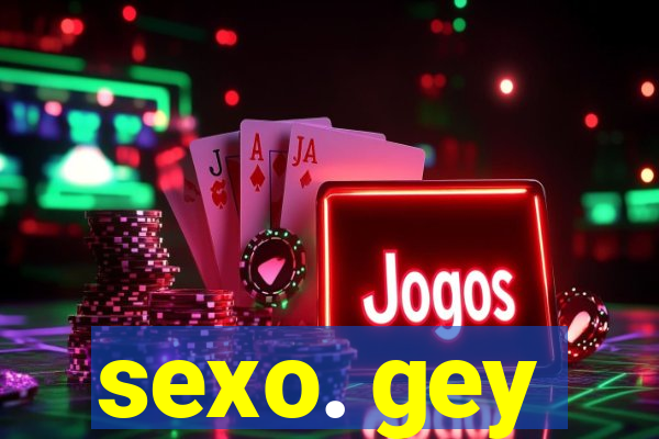 sexo. gey