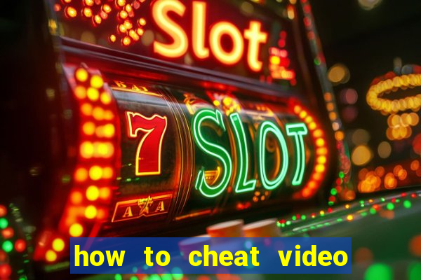 how to cheat video slot machines